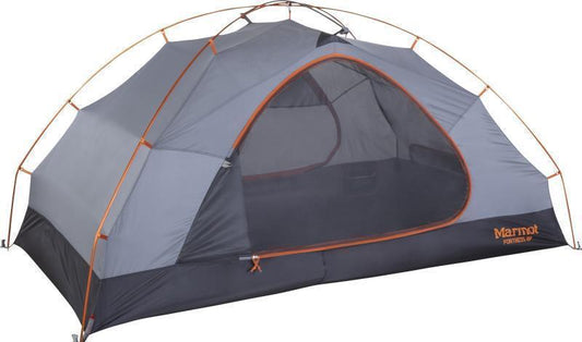 Fortress 2P, 2 Person, Outdoor Tent - Tangelo / Grey Storm 1
