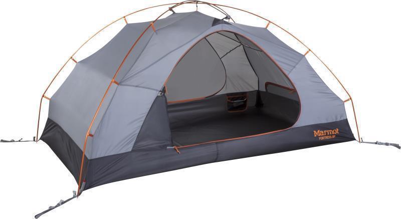 Fortress 2P, 2 Person, Outdoor Tent - Tangelo / Grey Storm 2