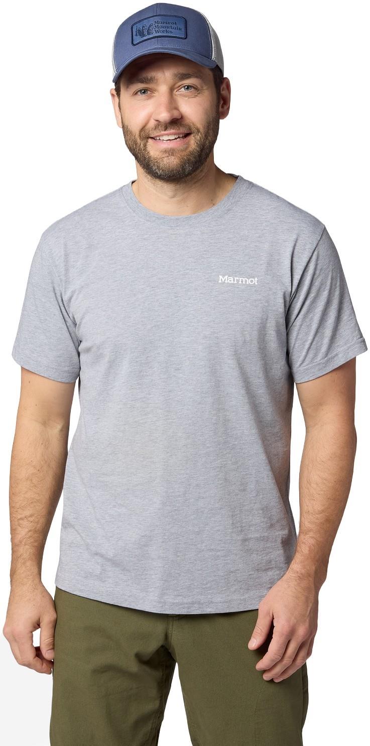 Full Send Marty SS Tee - Mens - grey heather 1