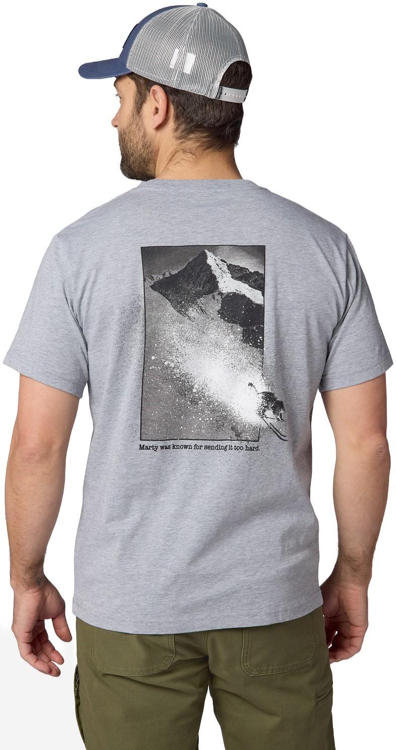 Full Send Marty SS Tee - Mens - grey heather 1