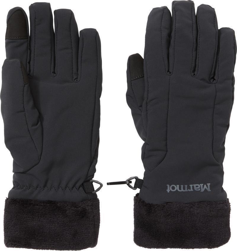 Fuzzy Wuzzy Gloves - Womens - Black 1