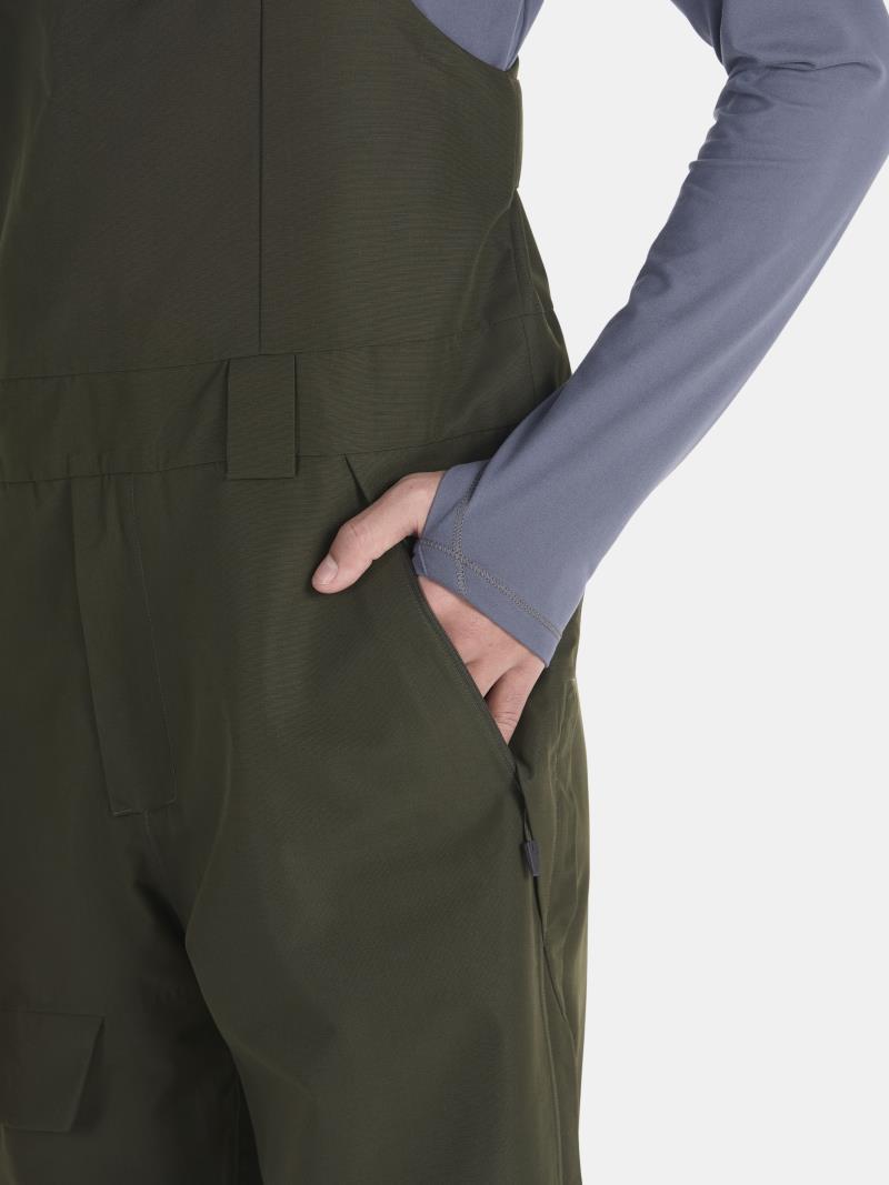 Glades Bibs - Mens - Rosin Green 3