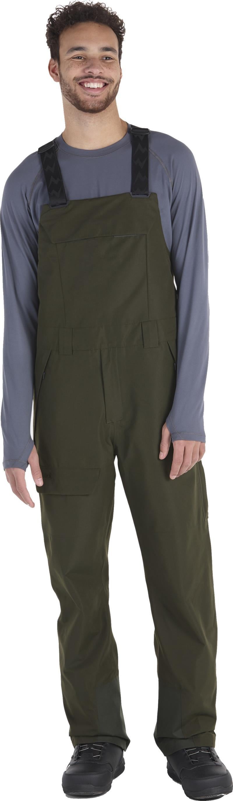 Glades Bibs - Mens - rosin green 1