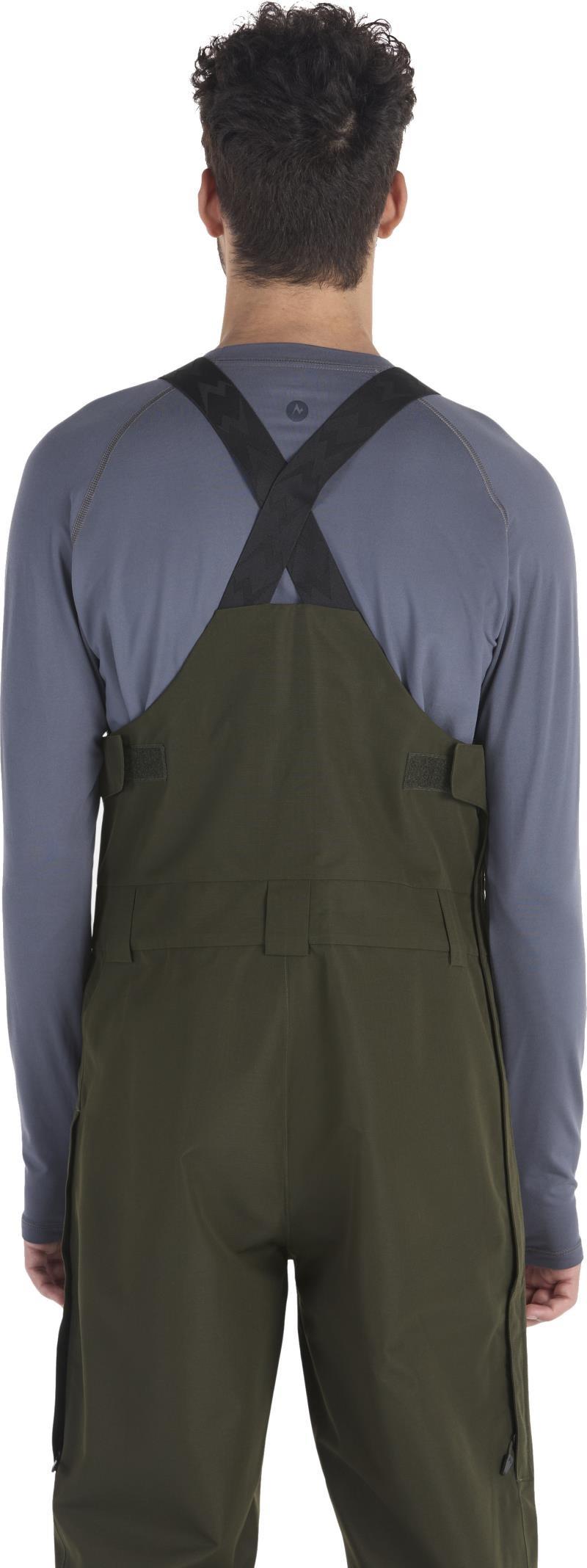 Glades Bibs - Mens - rosin green 1