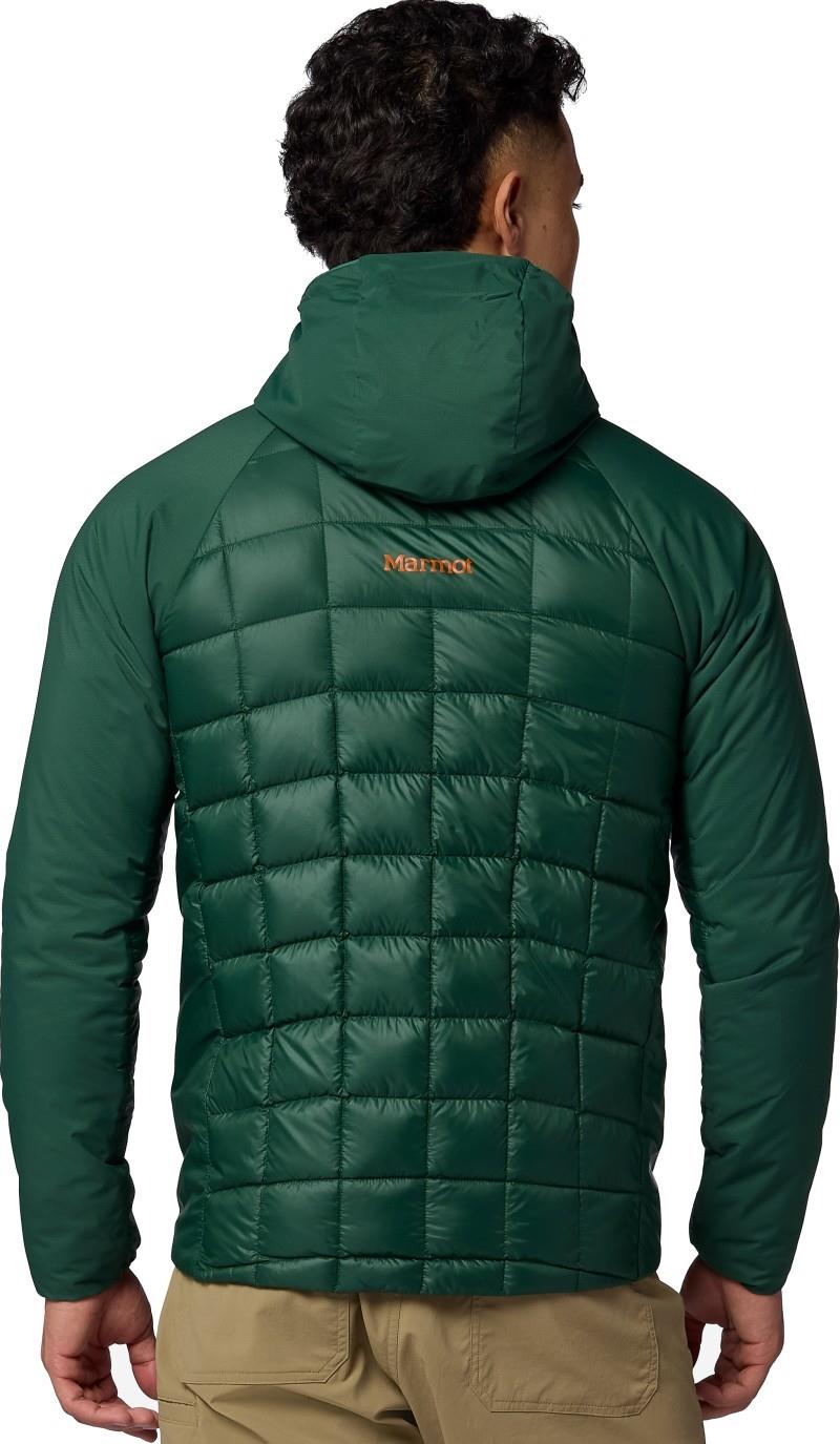 GridLite Down Hoody - Mens - pine forest 1