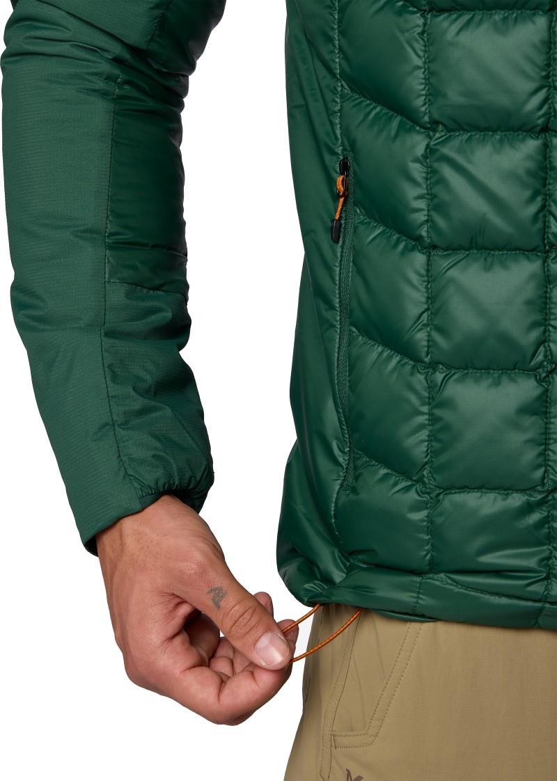 GridLite Down Hoody - Mens - pine forest 1