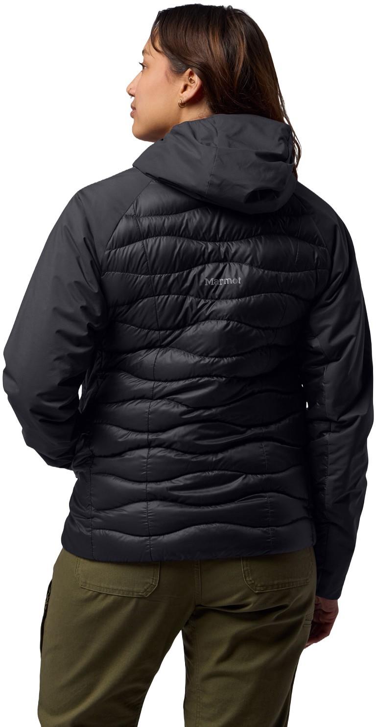 GridLite Down Hoody - Womens - black 1