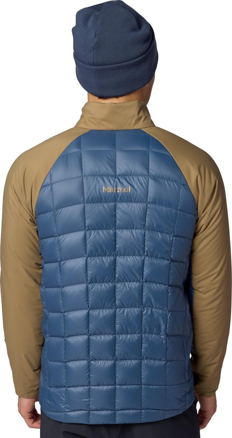 GridLite Down Jacket - Mens - thunderhead / rustic khaki 1