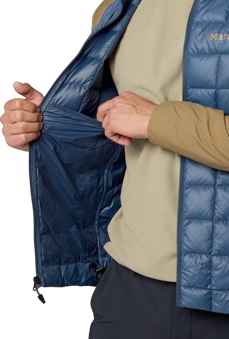 GridLite Down Jacket - Mens - thunderhead / rustic khaki 1
