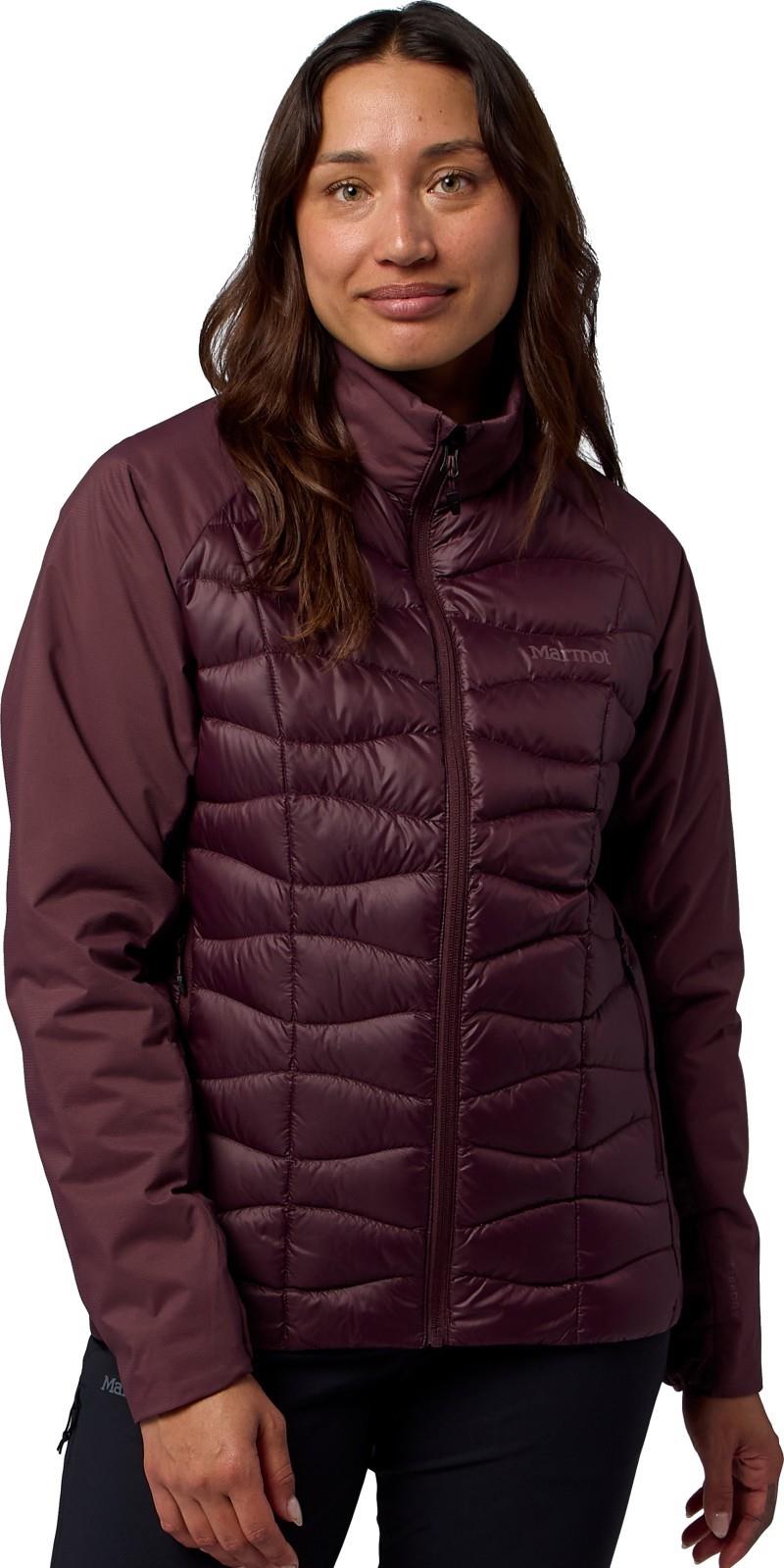 GridLite Down Jacket - Womens - black plum 1