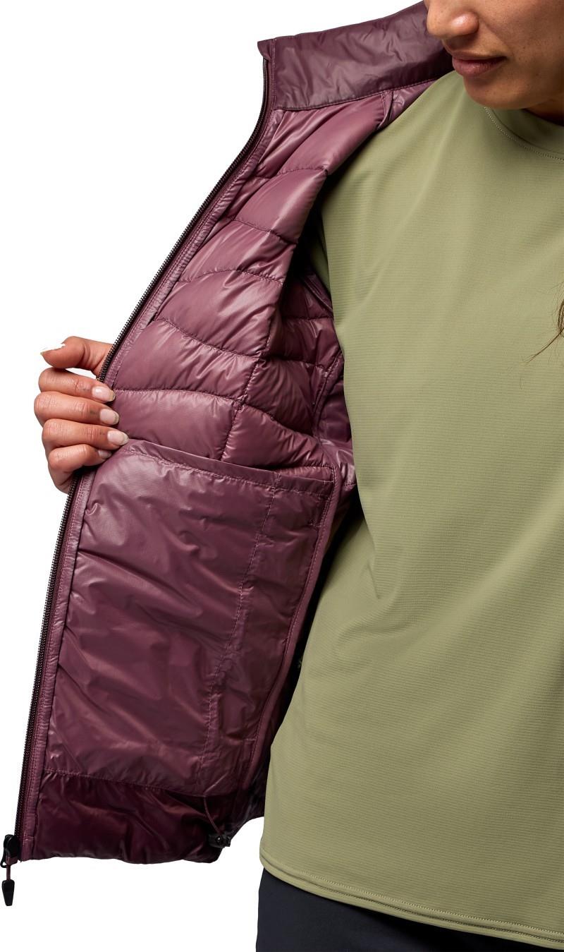 GridLite Down Jacket - Womens - black plum 1