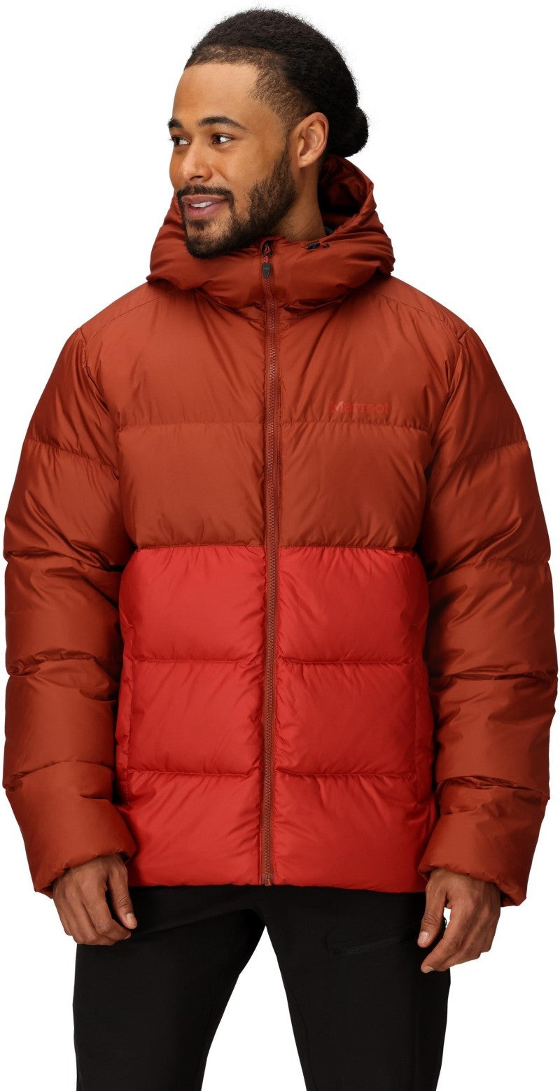 Guides Down Hoody - Mens - pecan / sumac 1