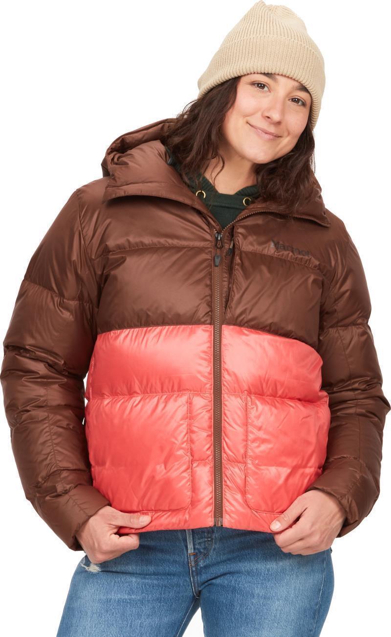 Guides Down Hoody - Womens - Pinecone / Grapefruit 1