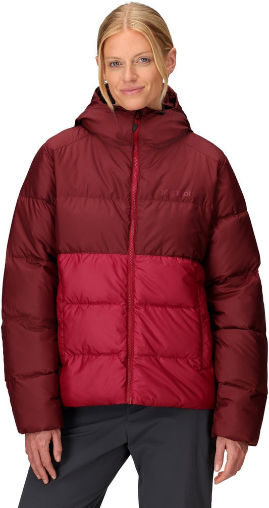 Guides Down Hoody - Womens - acai berry / red mulberry 1