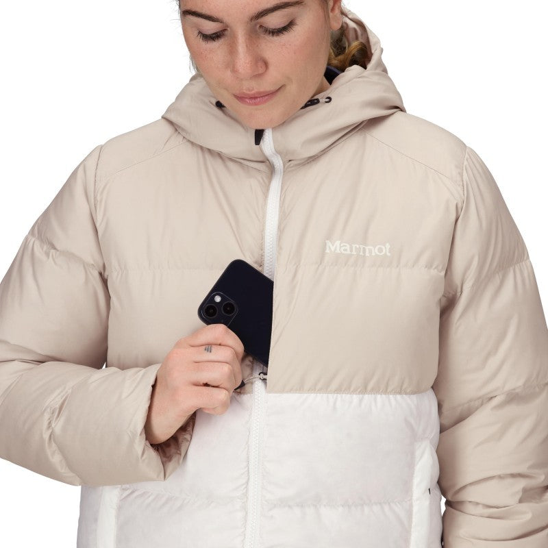Guides Down Hoody - Womens - birch bark / pearl 1