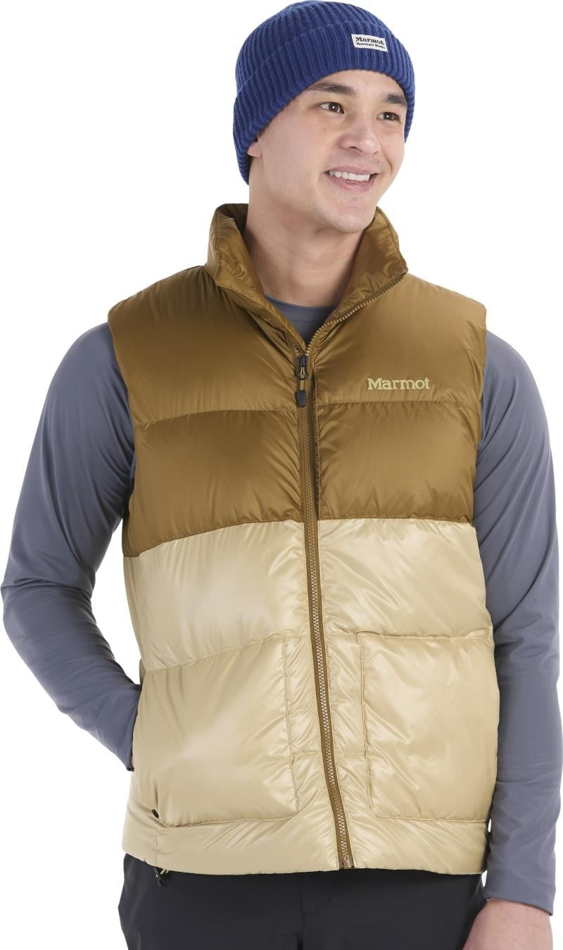 Guides Down Vest - Mens - hazel / light oak 1