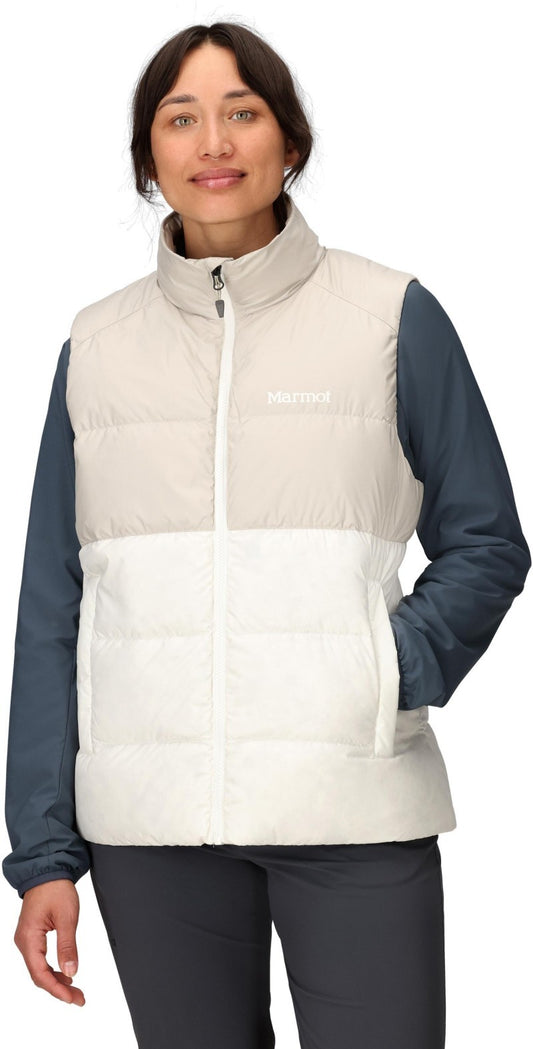 Guides Down Vest - Womens - birch bark / pearl 1