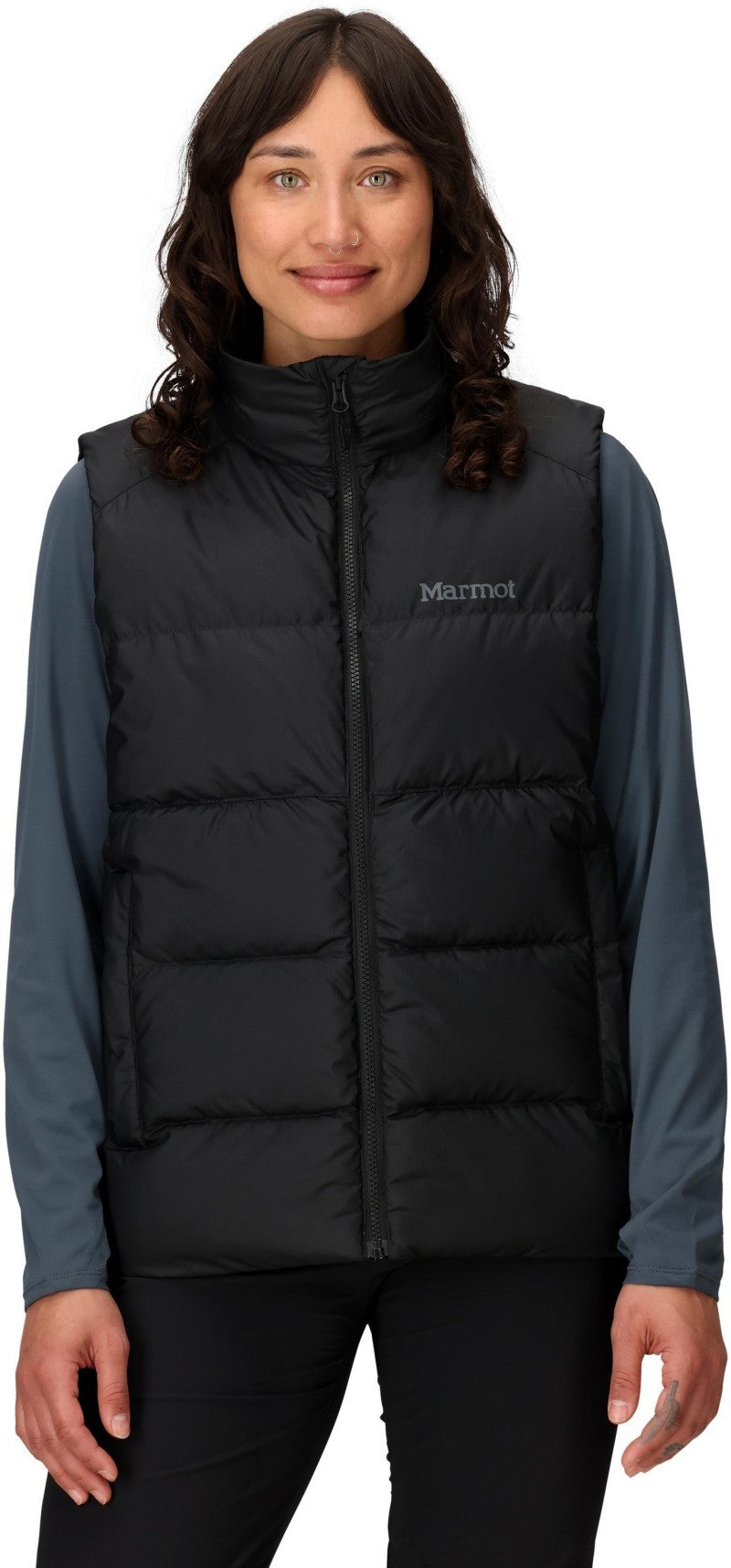Guides Down Vest - Womens - black 1