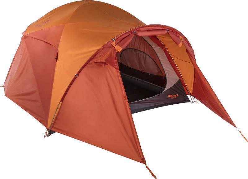 Halo 6P Tent - Tangelo / Rusted Orange 2