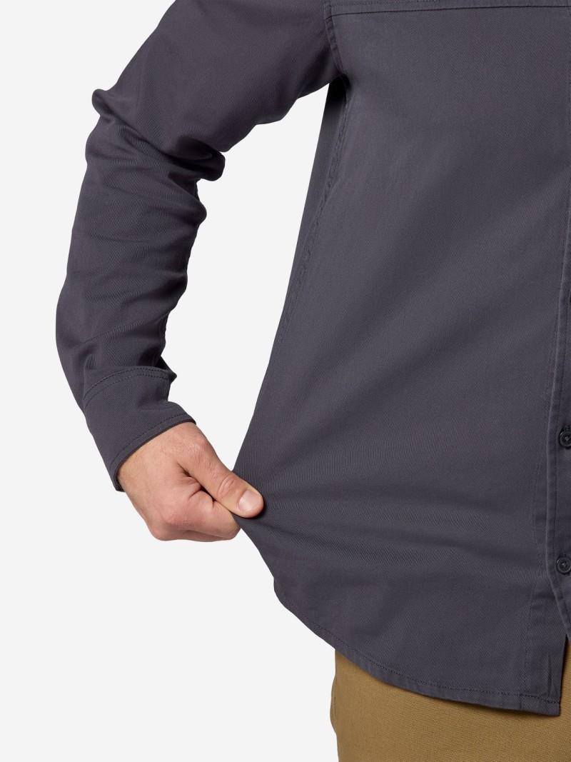 Hidden Peak Twill LS Button Down - Mens - blackened 1