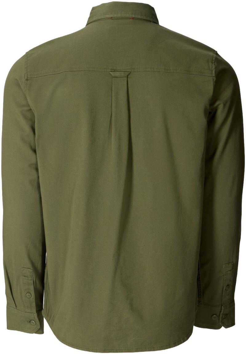Hidden Peak Twill LS Button Down - Mens - surplus green 1