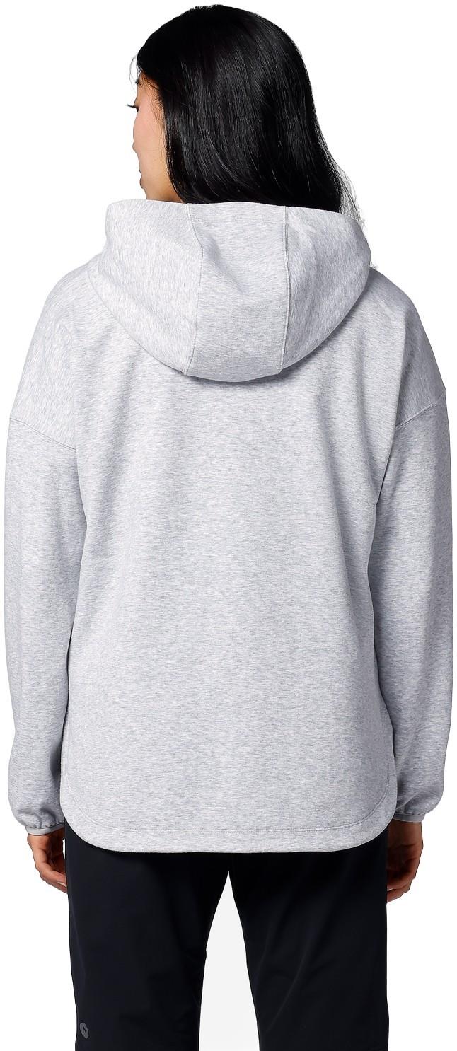 Hideaway Plush 1/2 Zip Hoody - Womens - light grey heather 1