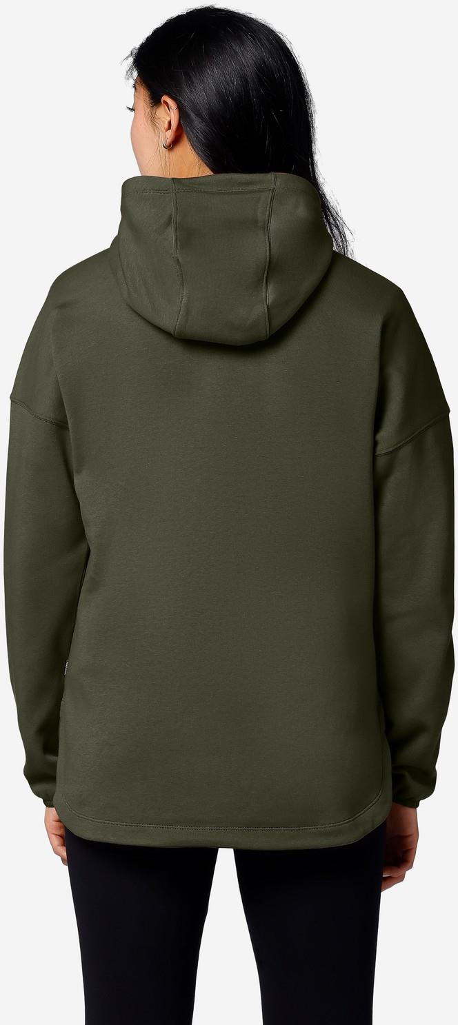 Hideaway Plush 1/2 Zip Hoody - Womens - nori 1