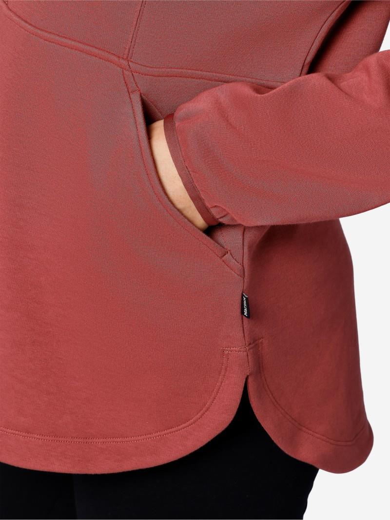Hideaway Plush 1/2 Zip Hoody - Womens - praline 1