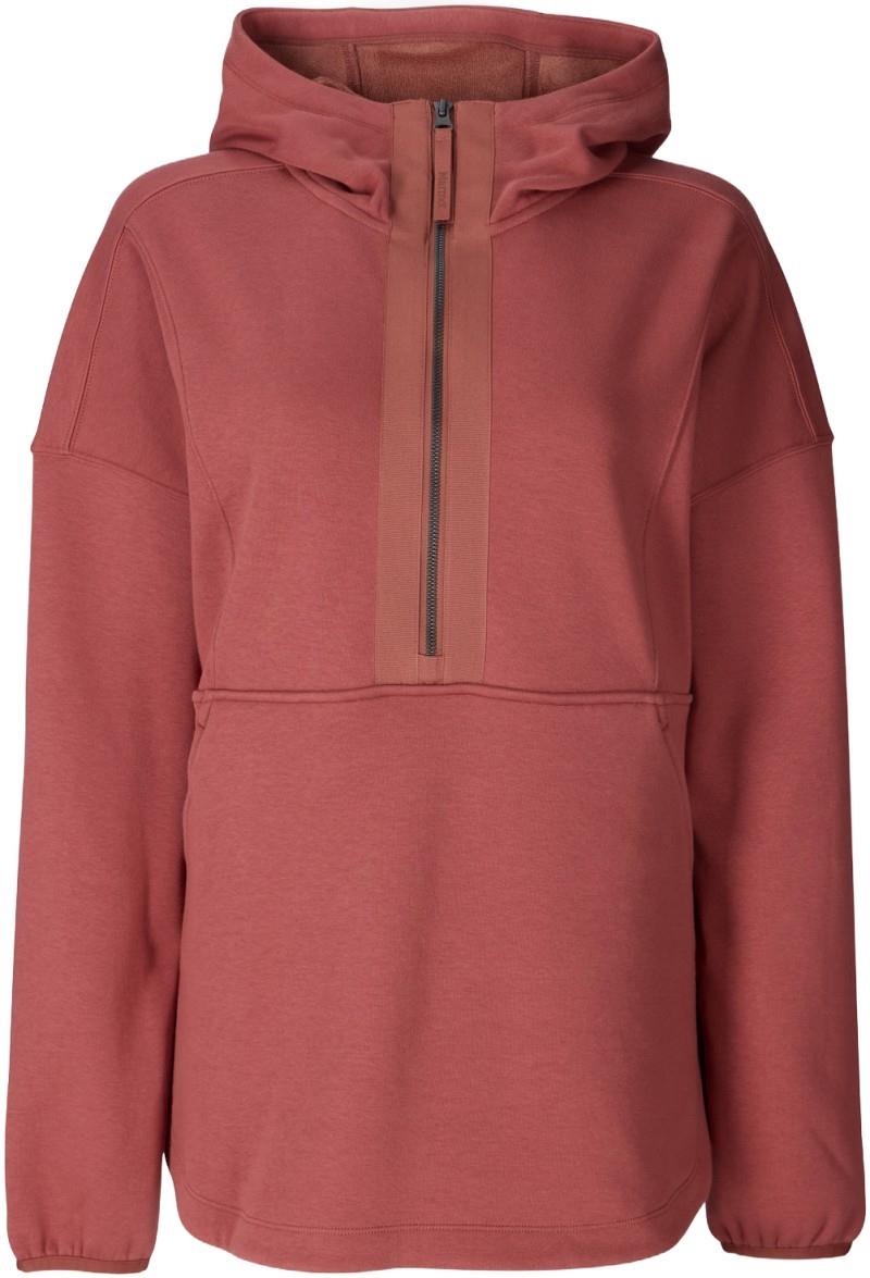 Hideaway Plush 1/2 Zip Hoody - Womens - praline 1