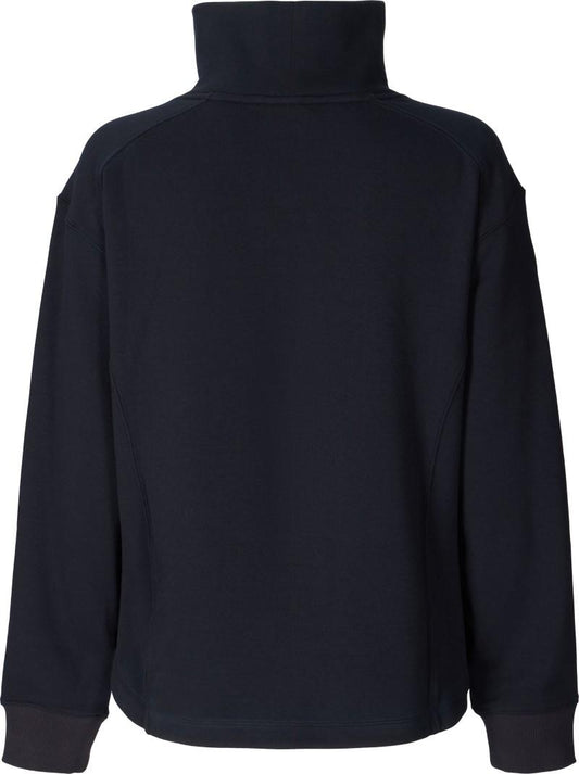 Hideaway Plush LS Funnel Neck - Womens - black 1