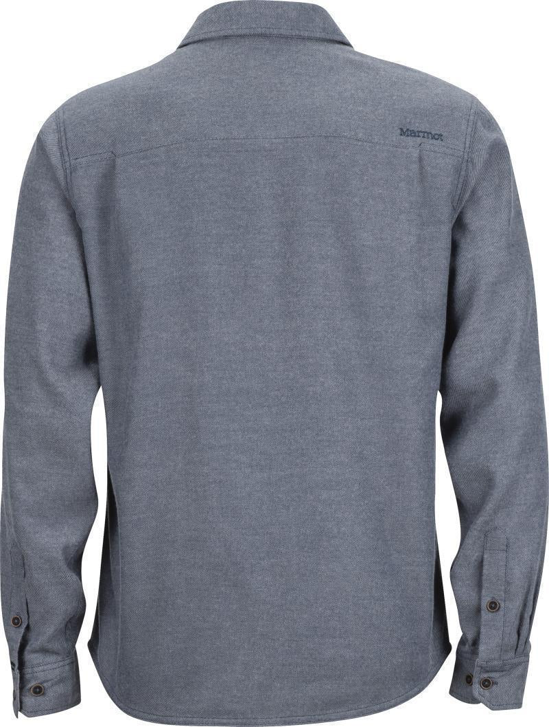 Hobson Midweight Flannel LS - Mens - Dark Indigo Heather 2