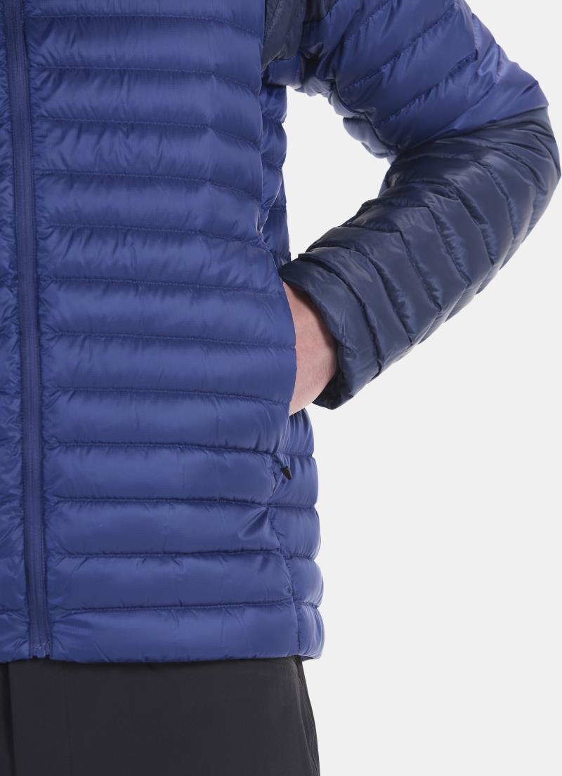 Hype Down Hoody - Mens - Arctic Navy / Twilight Blue 3