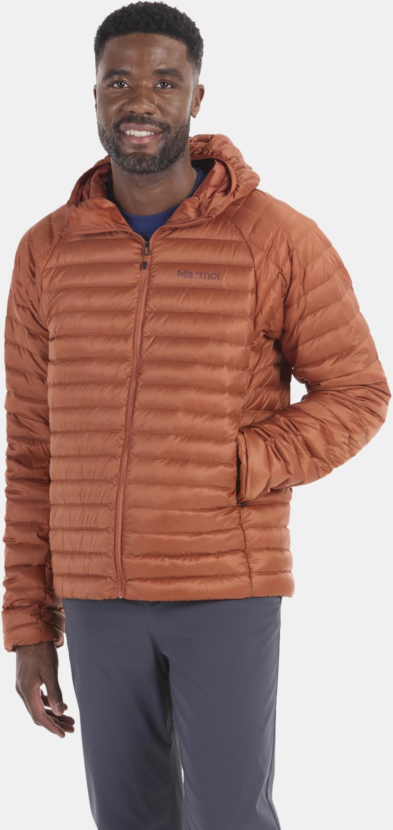 Hype Down Hoody - Mens - Auburn 1