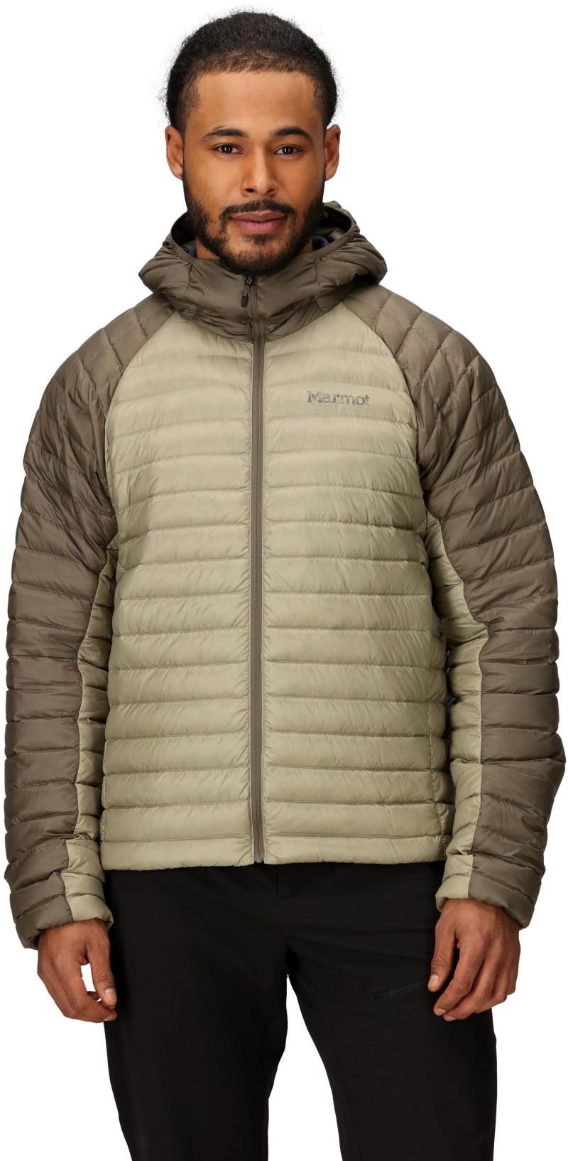 Hype Down Hoody - Mens - claystone / shale grey 1