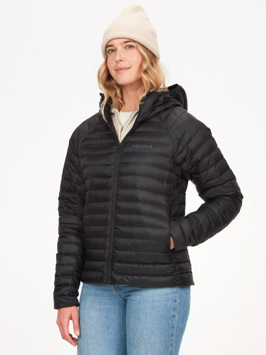 Hype Down Hoody - Womens - Black 1