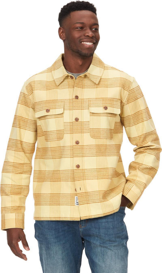Incline Heavyweight Flannel LS - Mens - Light Oak 1