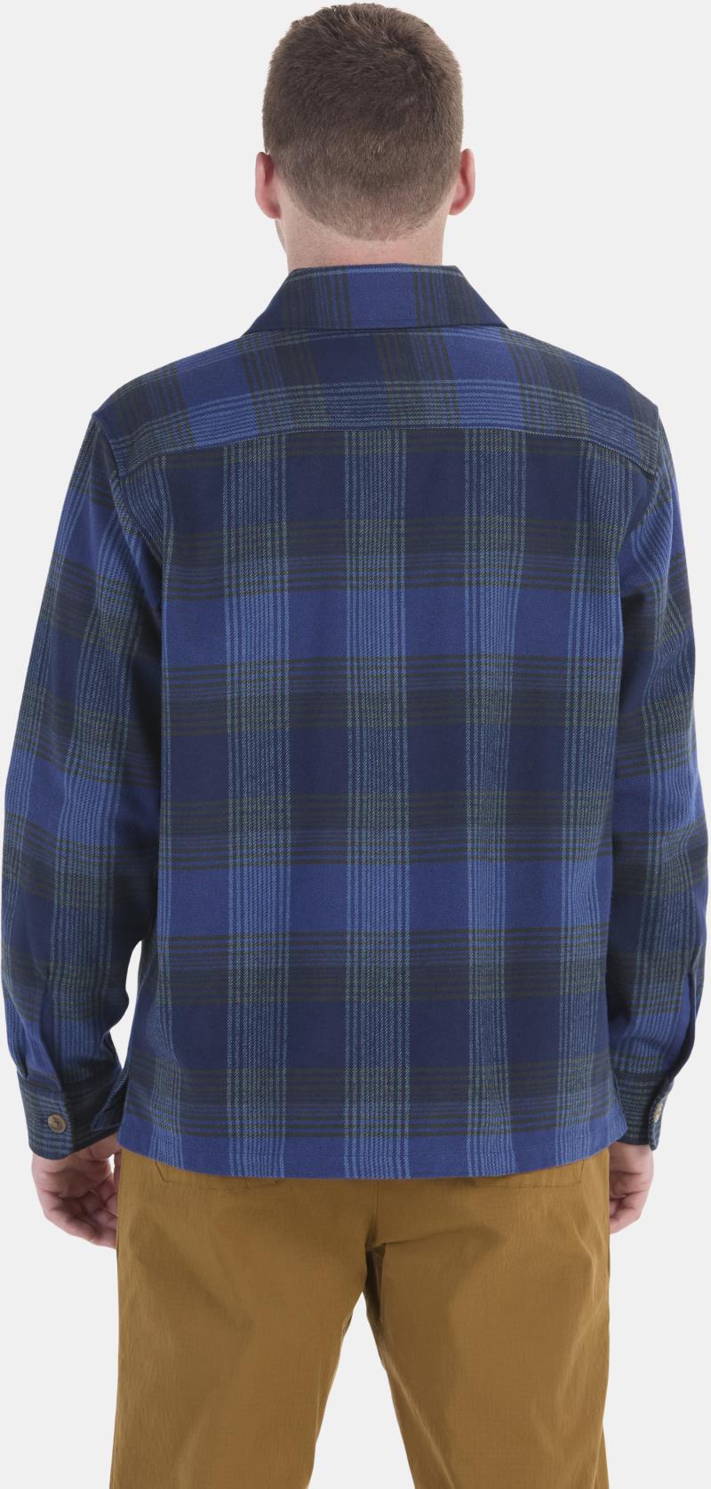 Incline Heavyweight Flannel LS - Mens - Twilight Blue 2
