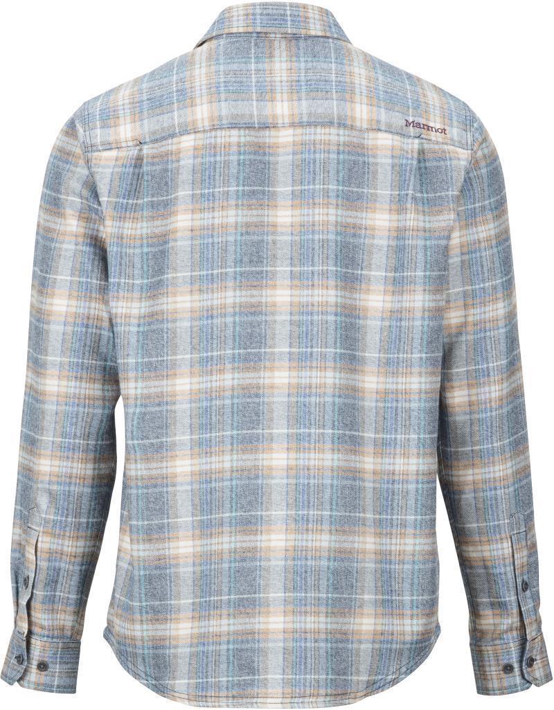 Jasper Midweight Flannel LS - Mens - Dark Indigo 2