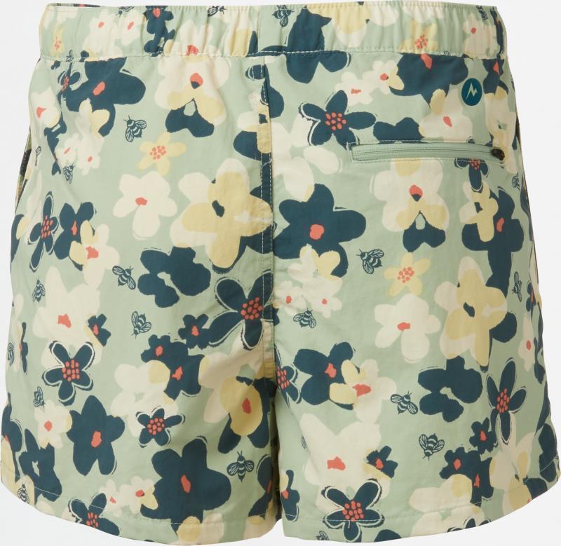 Juniper Springs Shorts, 3" Inseam - Womens - frosty green pollinate 1