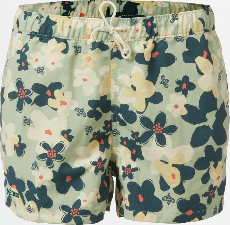 Juniper Springs Shorts, 3" Inseam - Womens - frosty green pollinate 1