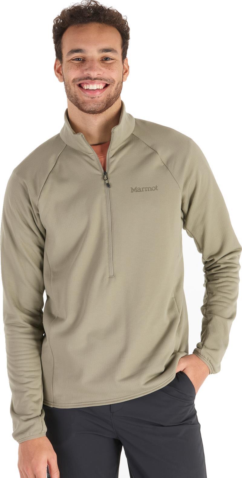 Leconte Fleece 1/2 Zip - Mens - Vetiver 1