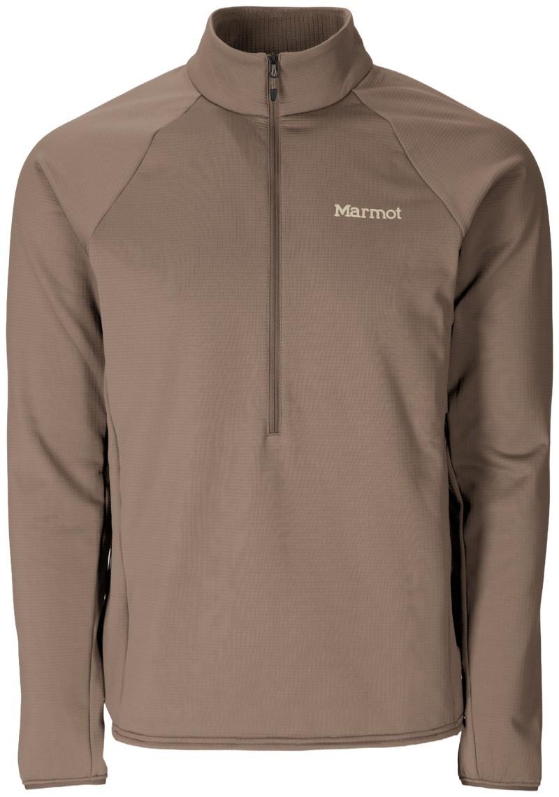 Leconte Fleece 1/2 Zip - Mens - claystone 1