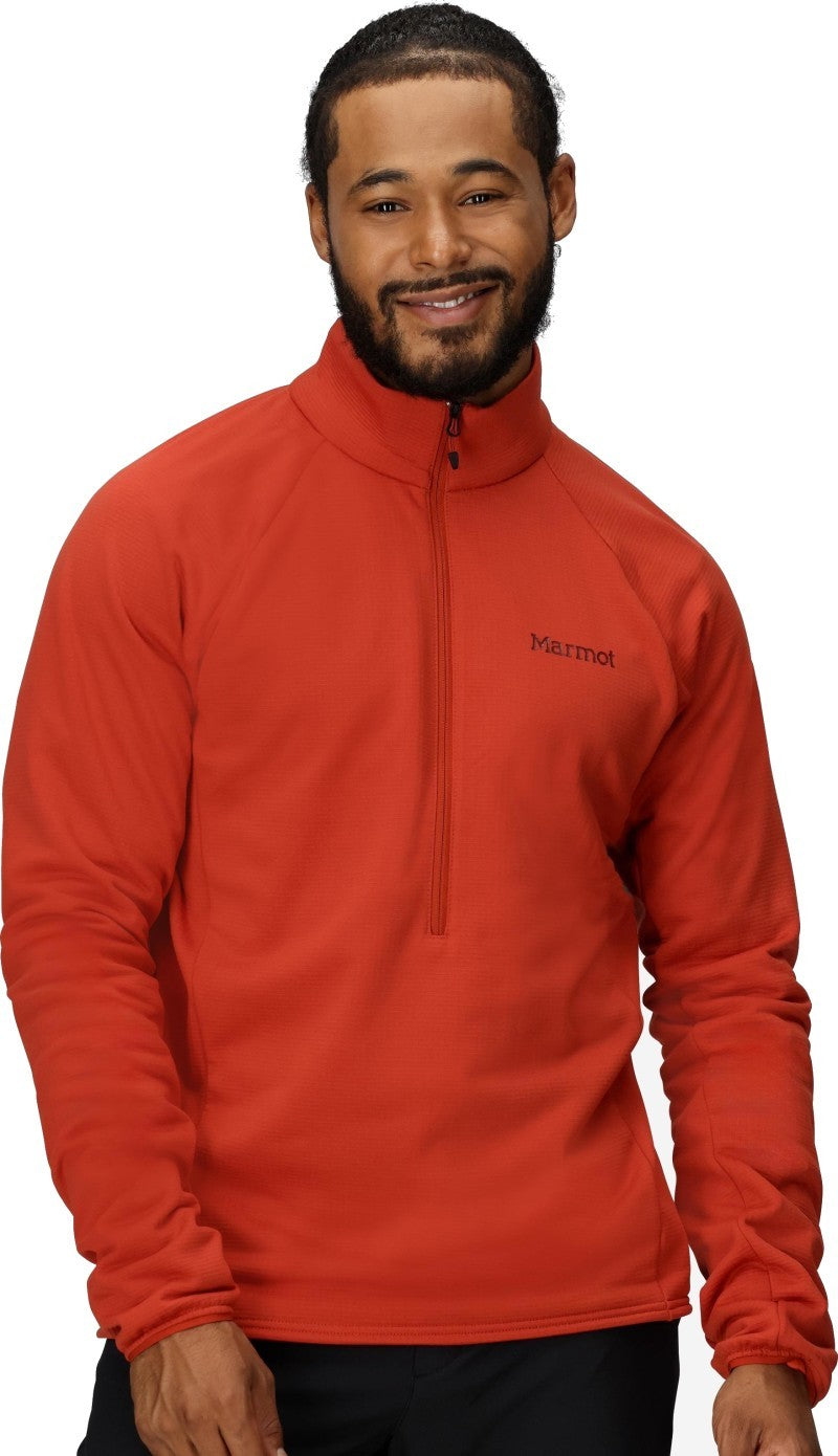 Leconte Fleece 1/2 Zip - Mens - sumac 1