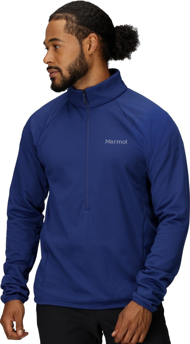 Leconte Fleece 1/2 Zip - Mens - twilight blue 1