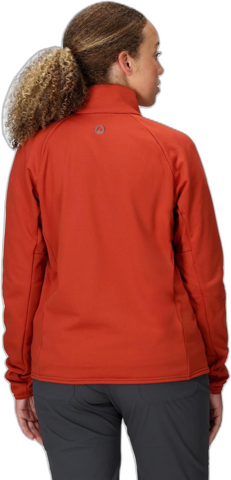 Leconte Fleece 1/2 Zip - Womens - sumac 1