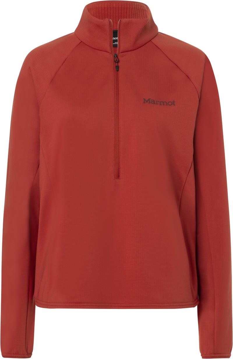 Leconte Fleece 1/2 Zip - Womens - sumac 1