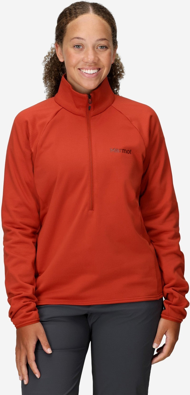 Leconte Fleece 1/2 Zip - Womens - sumac 1