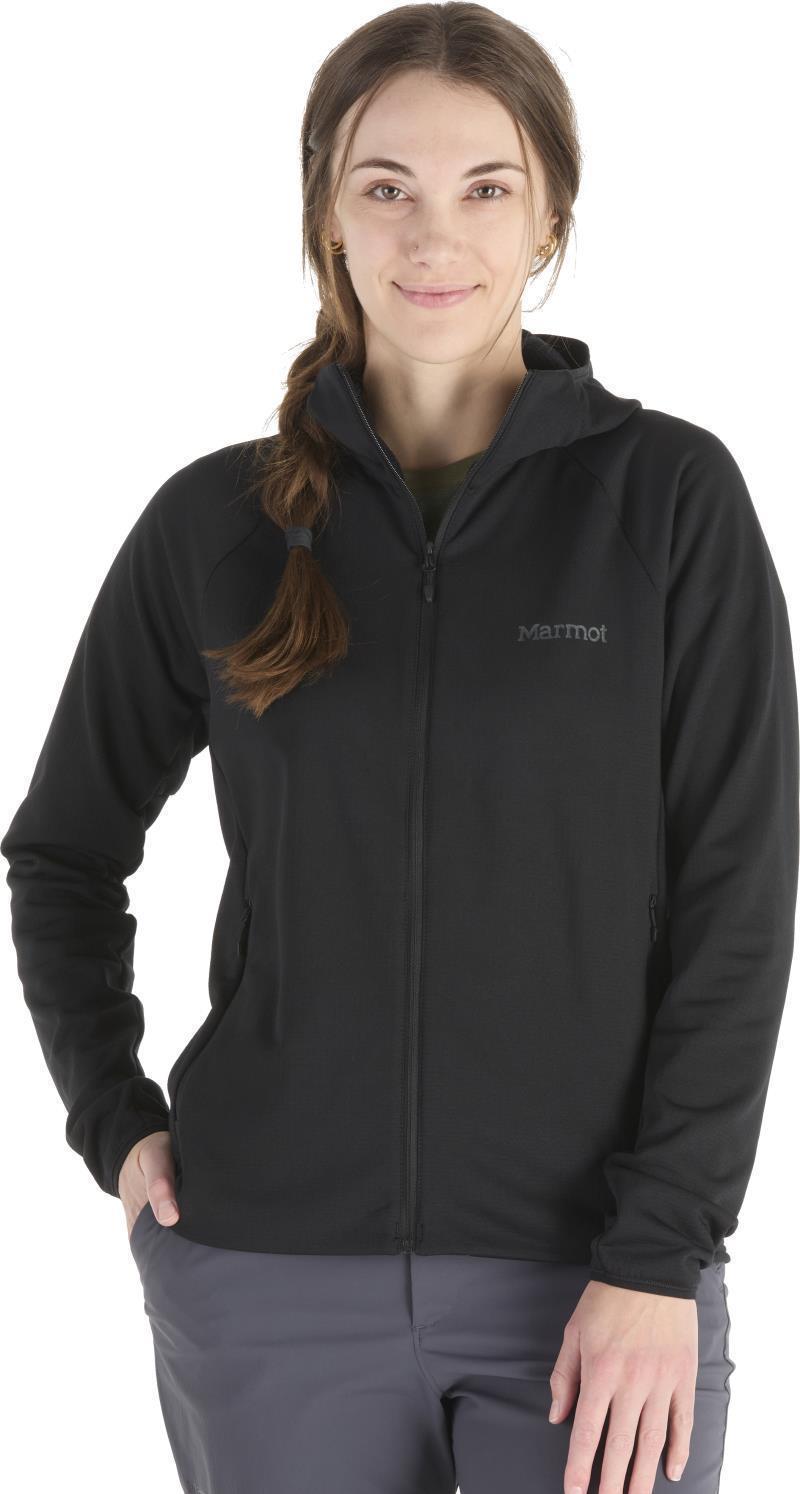 Leconte Fleece Hoody - Womens - Black 1