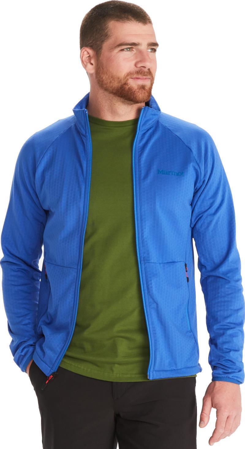 Leconte Fleece Jacket - Mens - Trail Blue 3