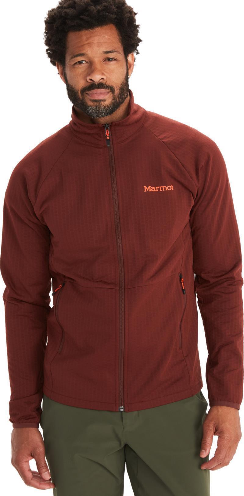 Leconte Fleece Jacket - Mens - Whiskey Brown 2